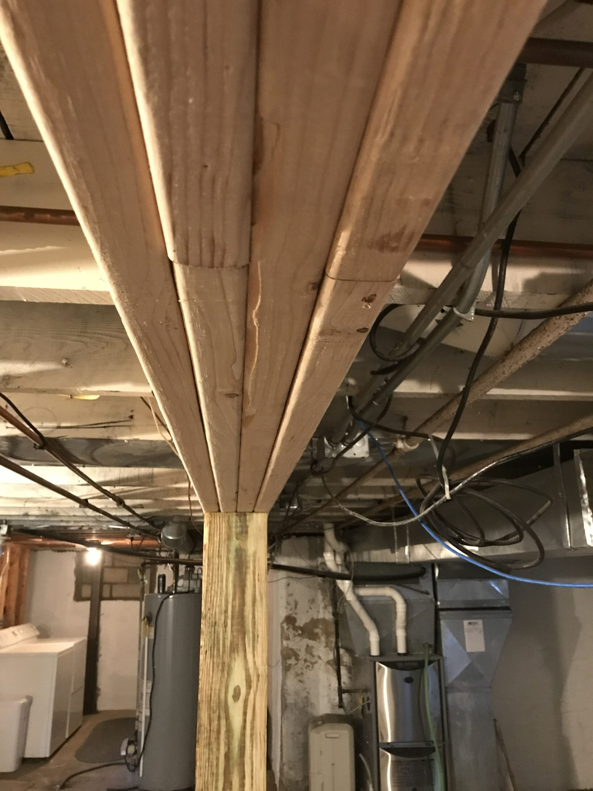 Structural wood and floor repair in Rock Island, Quad Cities by Behncke Construction