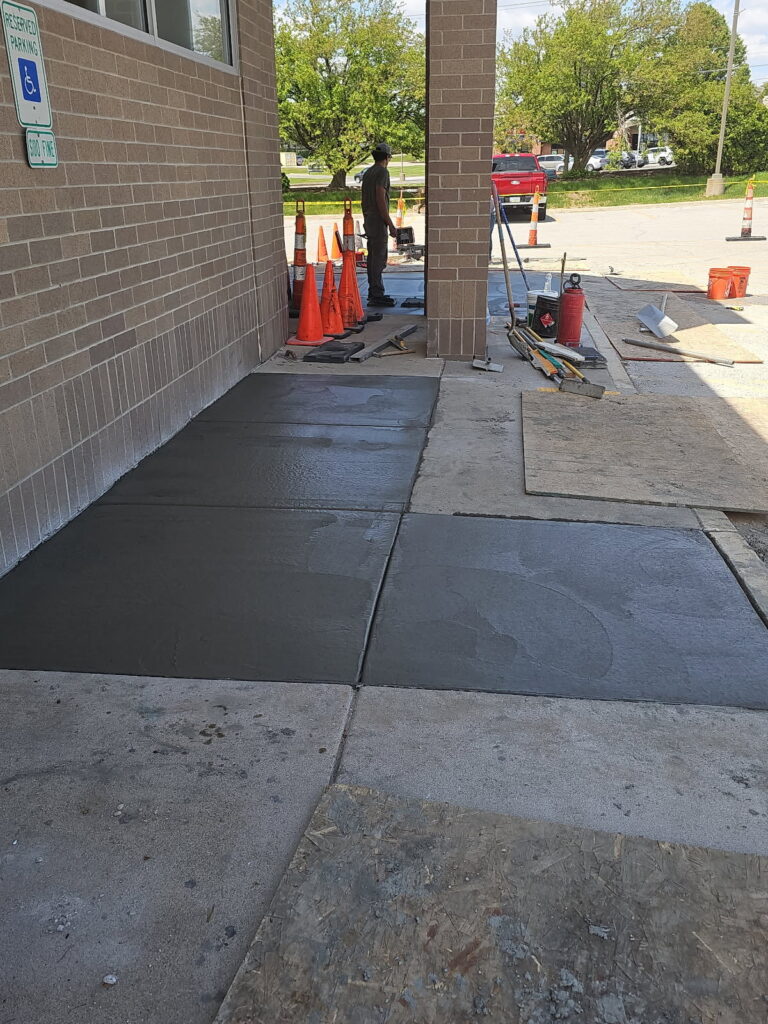 Concrete Sidewalk and Entryway Replacement — Bettendorf, Iowa