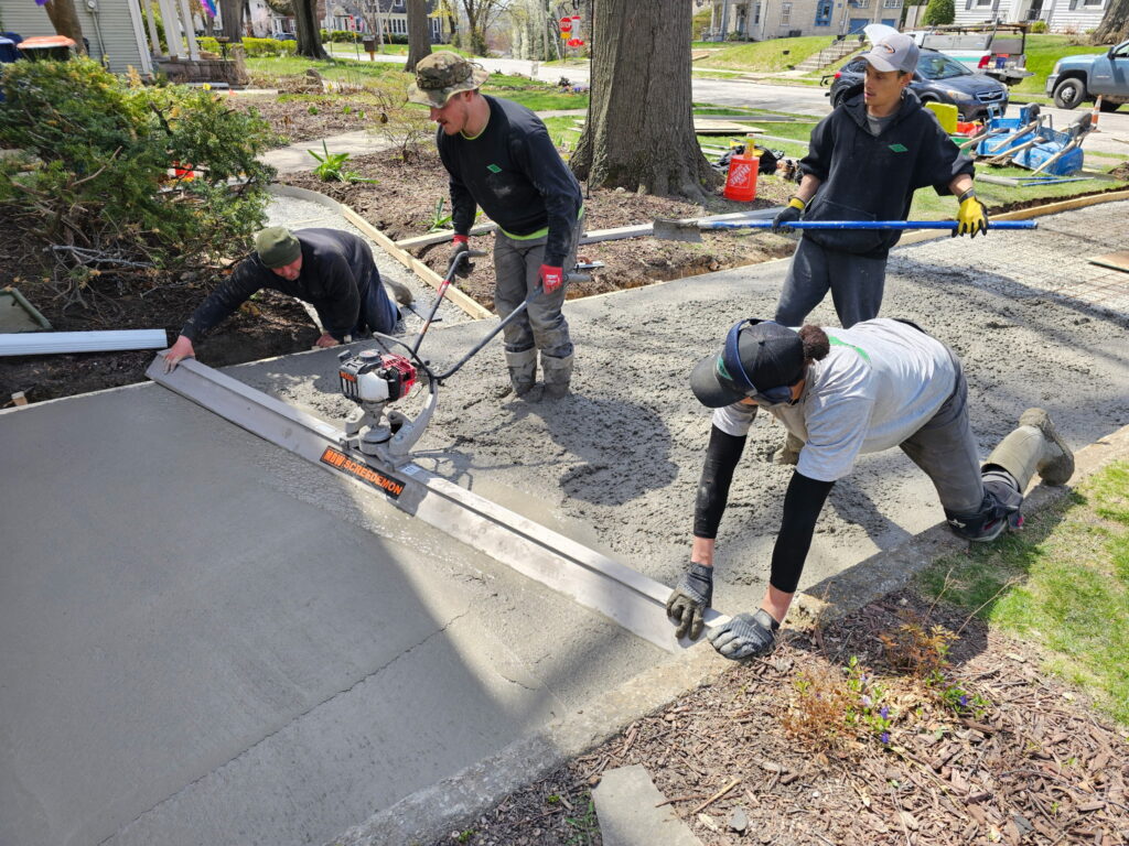 Concrete flatwork repair — Behncke Construction