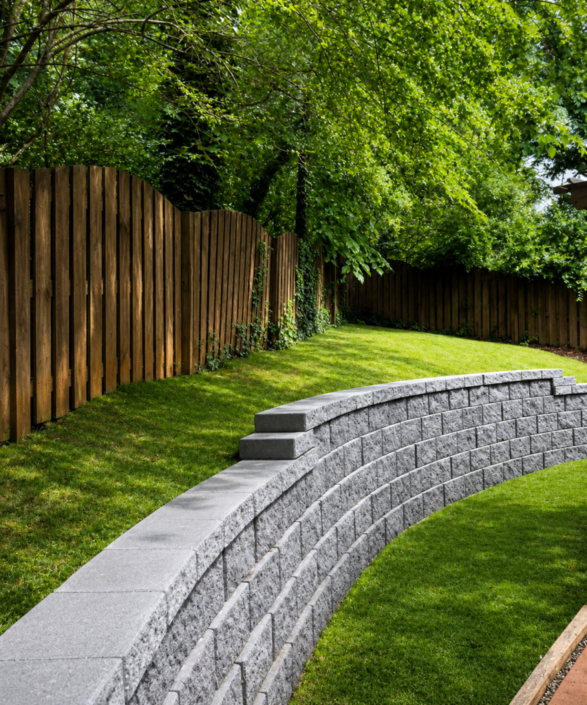 Retaining wall — Behncke Construction
