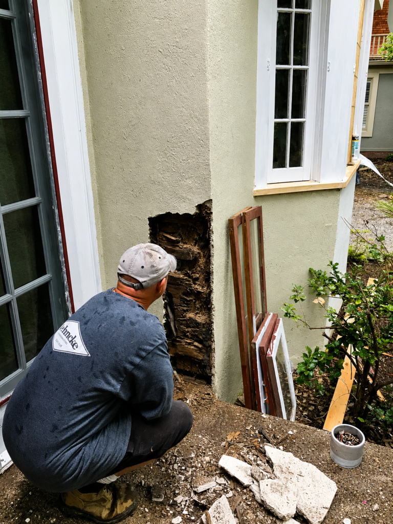 Structural wood repair — Behncke Construction