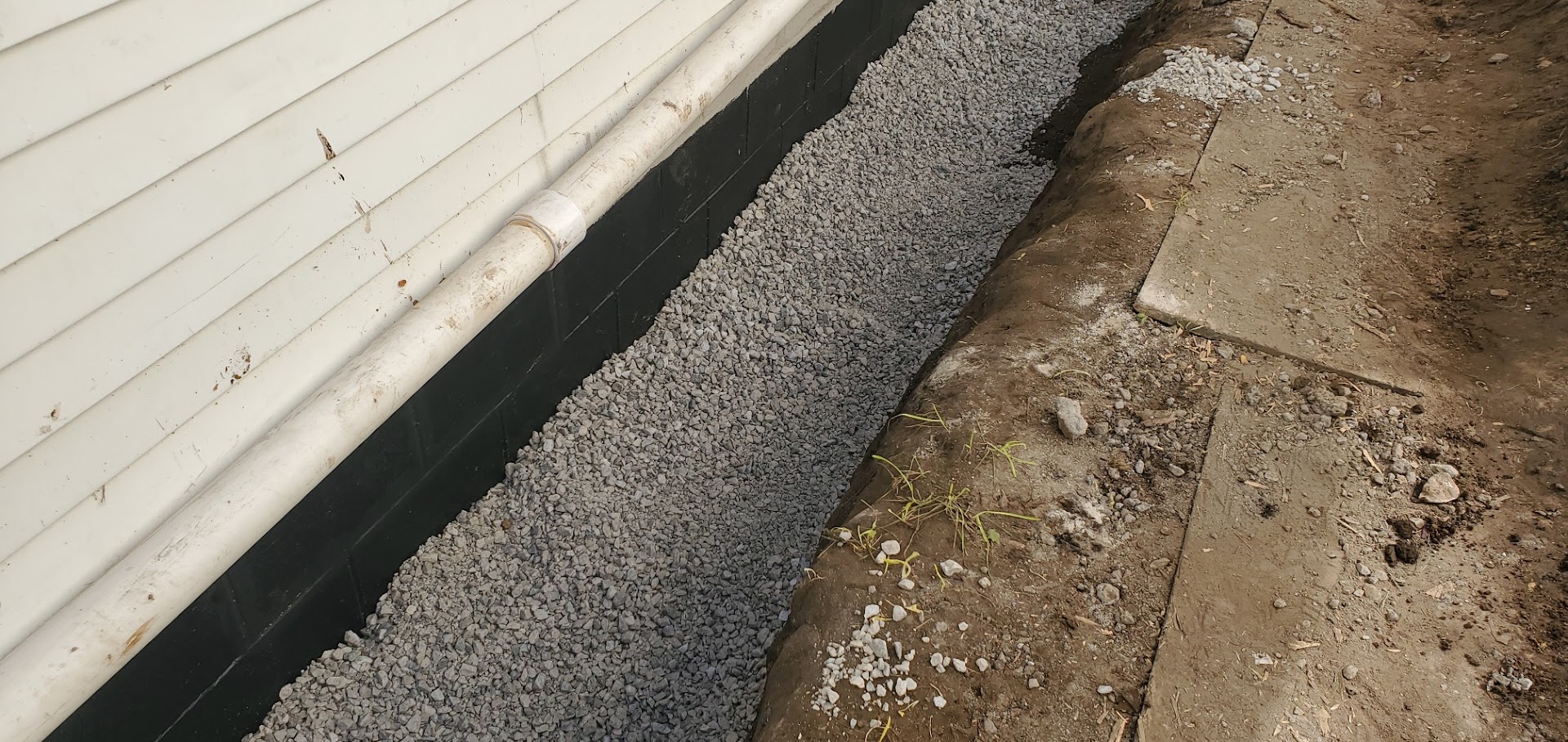 Foundation wall rebuild in Davenport, Iowa by Behncke Construction — photo 2